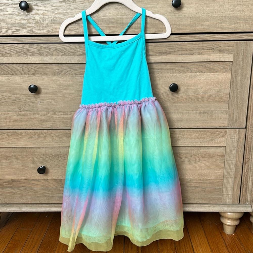 Rainbow skirt dress